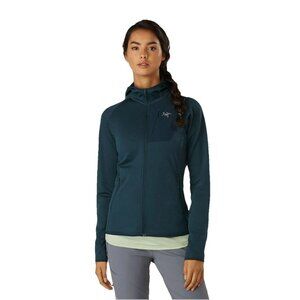 Arc'Teryx Delta MX Hoody Women's Size Large Labyrinth Green Midlayer Jacket